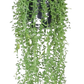Künstliche Erbsenpflanze - Karina, 70 cm, Kunstpflanze von aplanta, inkl. Dekotopf, in Natur, für drinnen