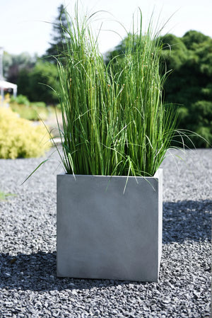Bac à plantes - Leyla | 45x45x45 cm, design béton