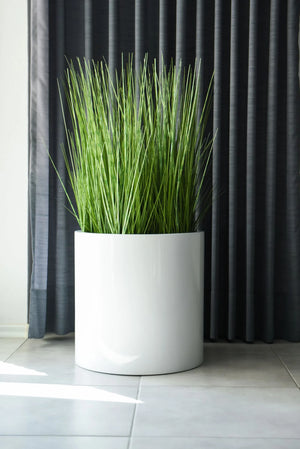 Bac à plantes - Bradley | 43x43 cm, Blanc