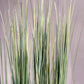 Künstliches Gras - Hanno, 90 cm, Kunstpflanze von aplanta, im schwarzen Topf, in Natur, für drinnen