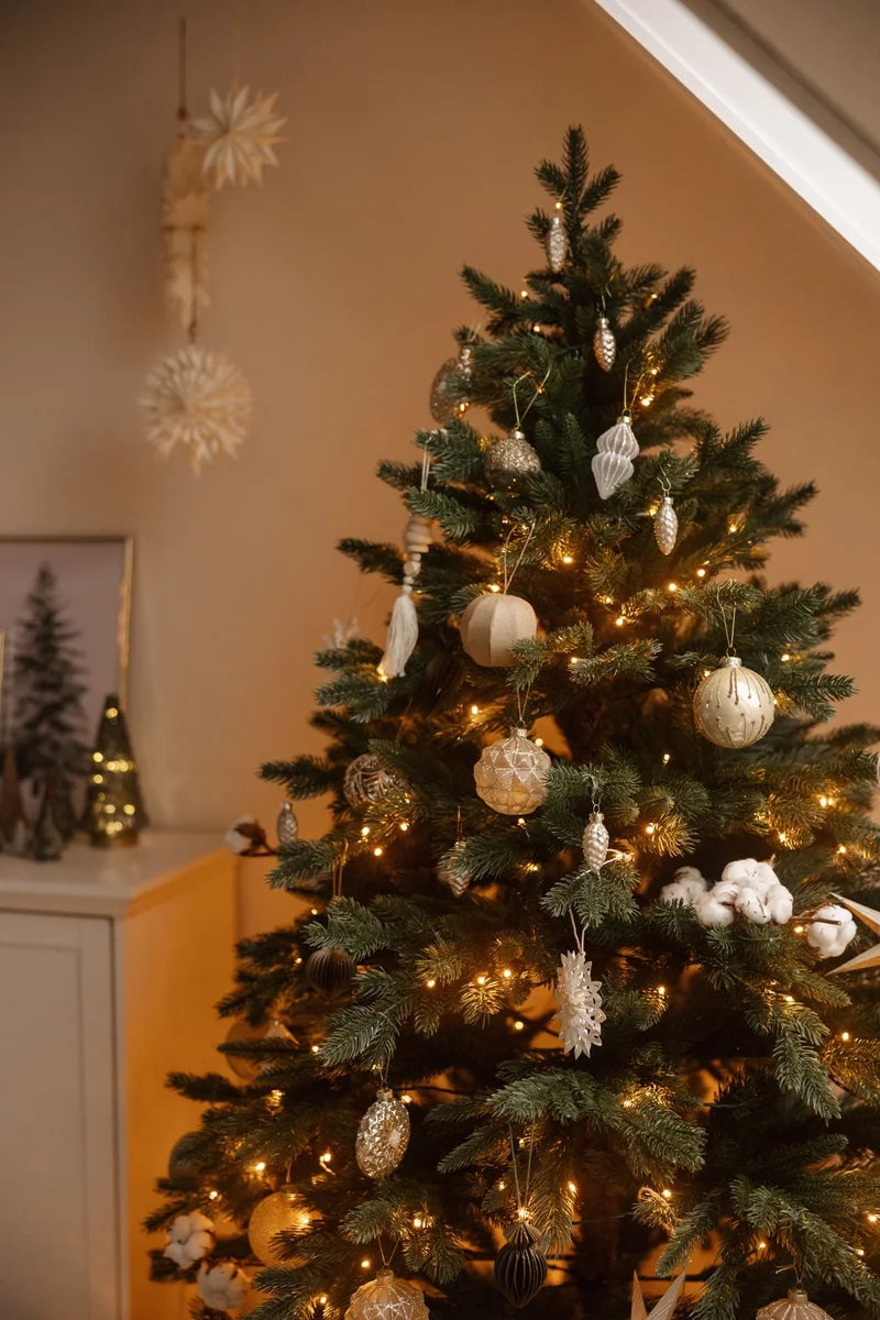 Arbre de Noël artificiel - David | 180 cm, avec lumières LED