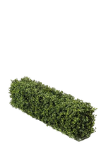 Künstliche Buchsbaumhecke - Jannis, 25 cm, Kunstbaum von aplanta, UV-beständig, in Natur, für draußen