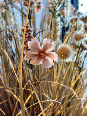 Fleurs artificielles de prairie - Ambre | 40 cm