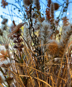 Fleurs de prairie artificielles - Ambre | 58 cm