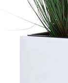 Bac à plantes - Enisa | 24x24x65 cm, Blanc