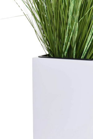 Bac à plantes - Enisa | 24x24x65 cm, Blanc