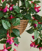 Künstliche Hänge-Fuchsie – Calanthia | 80 cm