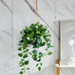 Künstlicher Hänge-Pothos - Melusine, 80 cm, Kunstpflanze von aplanta, Steckpflanze, in Grün, für drinnen