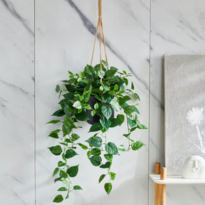 Künstlicher Hänge-Pothos – Melusine | 80 cm