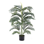 Künstliche Palme - Maleko, 120 cm, Kunstbaum von aplanta, inkl. Startertopf, in Grün, für drinnen