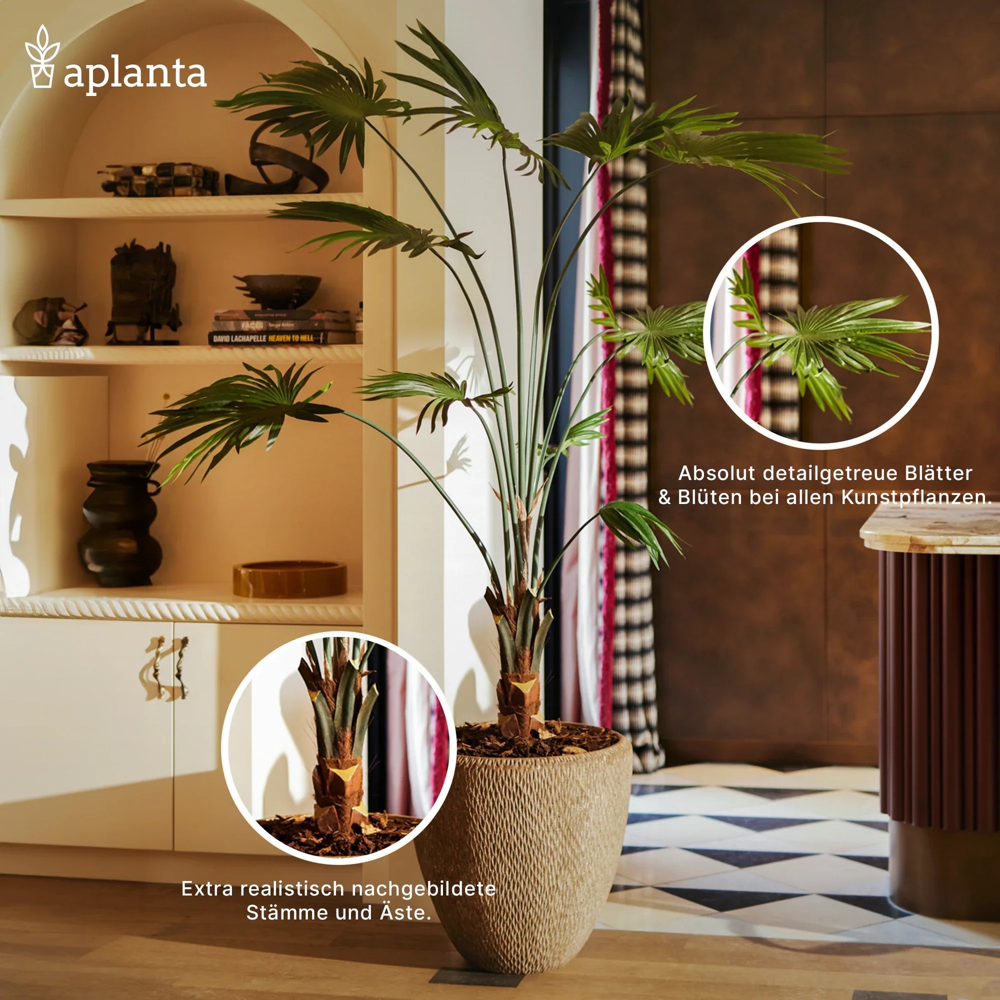 Palmier d'Areca artificiel - Isaiah | 240 cm