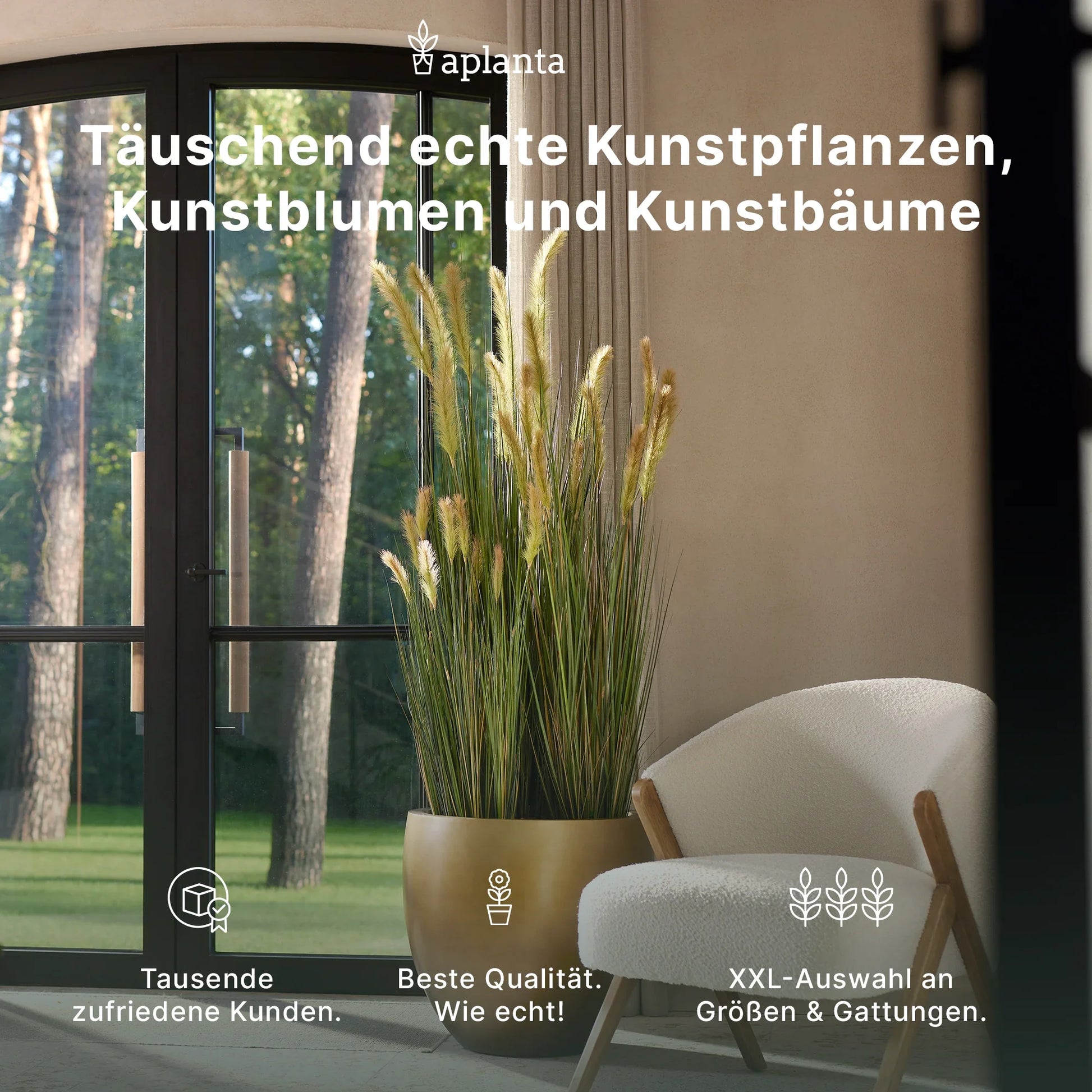 Palmier d'Areca artificiel - Isaiah | 270 cm