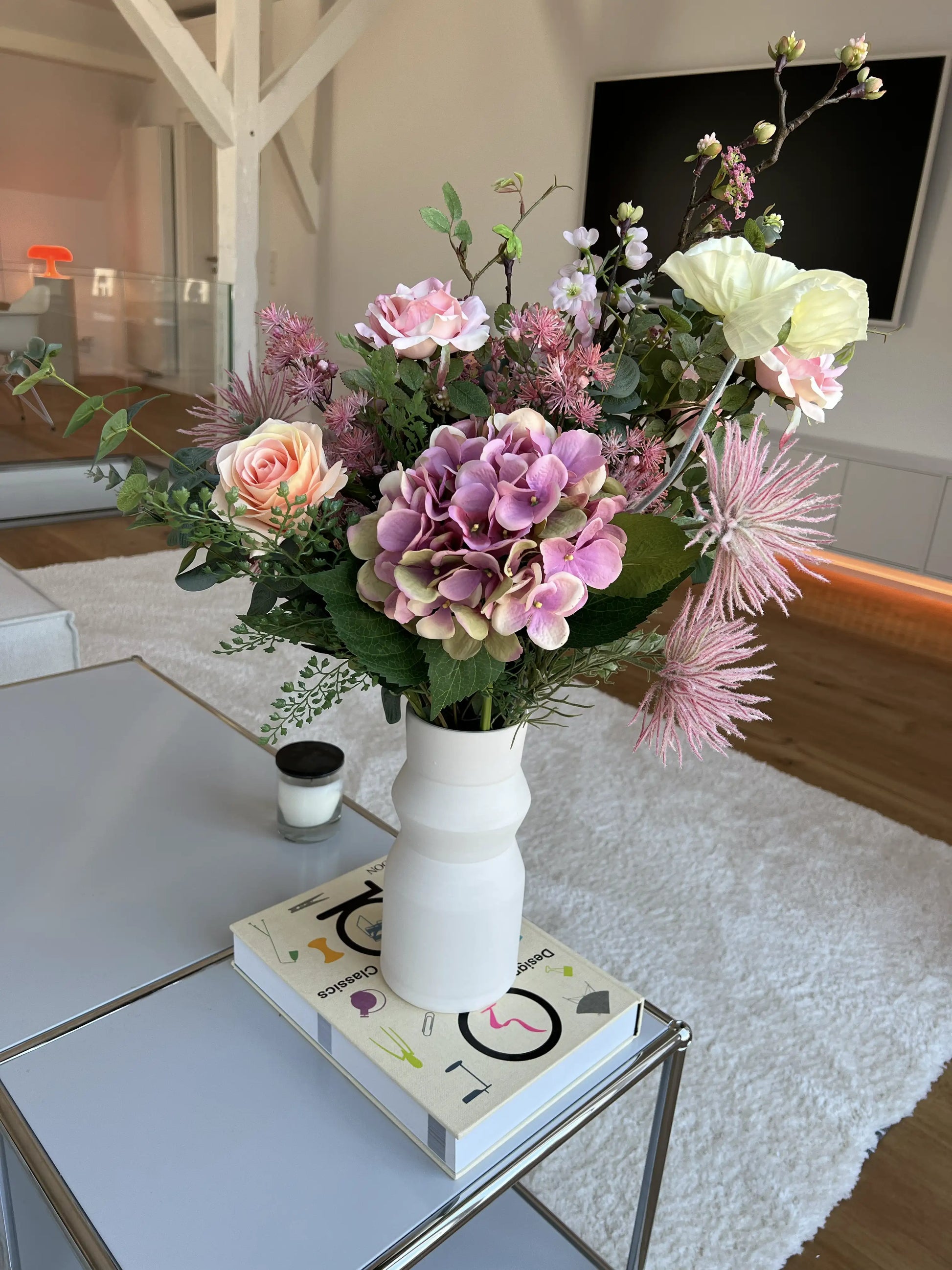 Bouquet de fleurs artificielles - Mystic | 65 cm