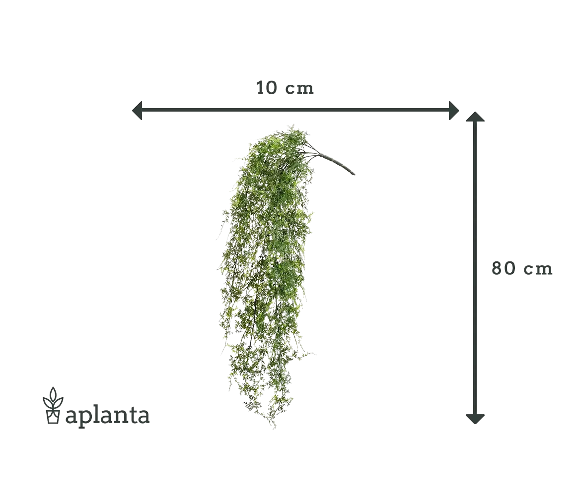Künstlicher Hänge-Farn - Katharina | 80 cm, Steckpflanze