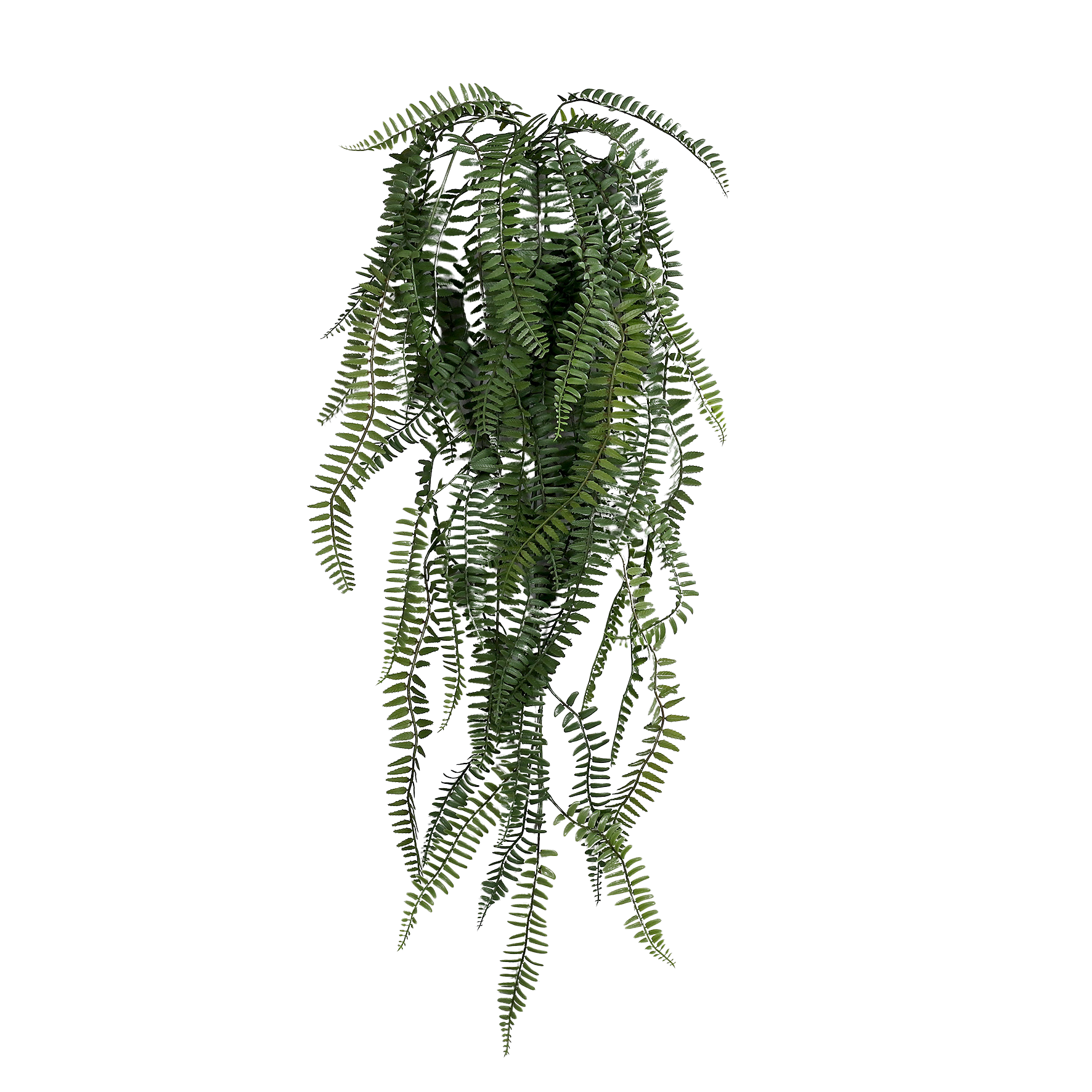 Künstlicher Hänge-Wurmfarn - Elanie | 86 cm