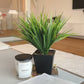 Pot d'herbe artificielle - Gunter | 30 cm
