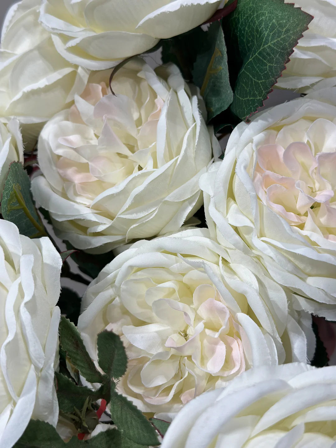 Bouquet de roses avec 10 têtes - Athina | 45 cm
