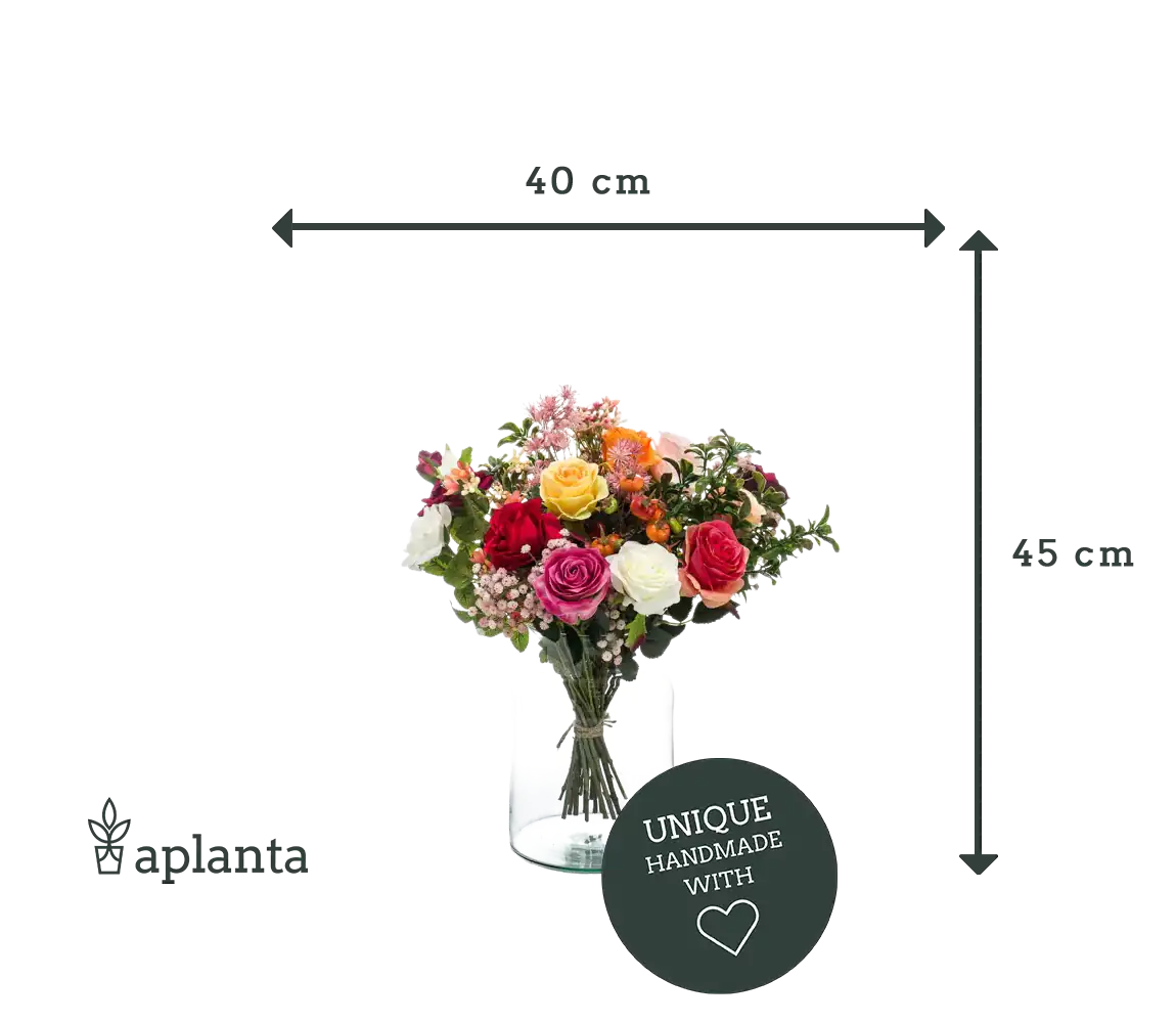 Bouquet de fleurs artificielles - Rachelle | 45 cm