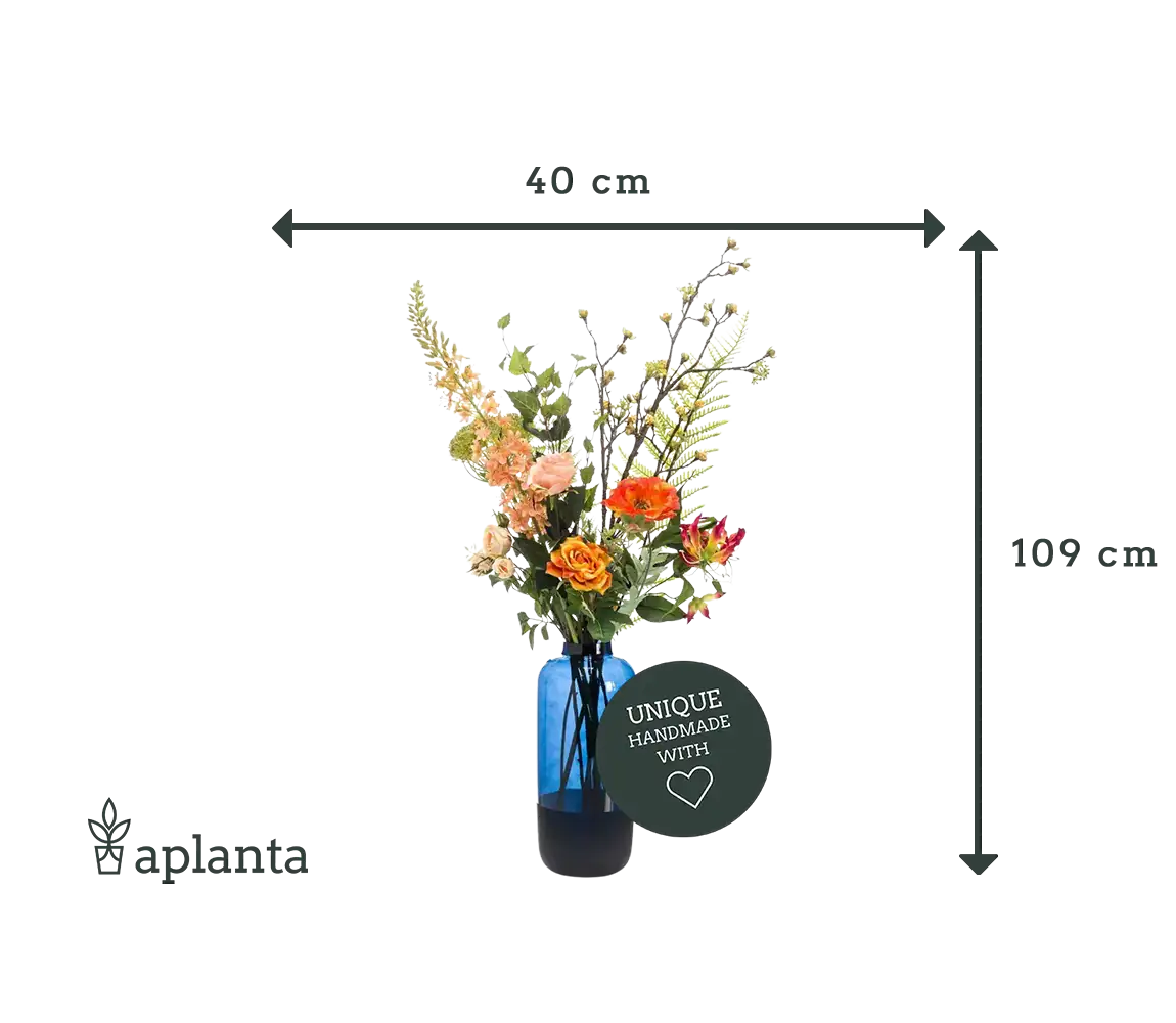 Bouquet de fleurs artificielles XL - Saida | 109 cm