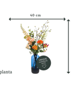 Bouquet de fleurs artificielles XL - Saida | 109 cm
