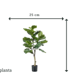 Ficus Lyrata artificiel - Mona | 90 cm