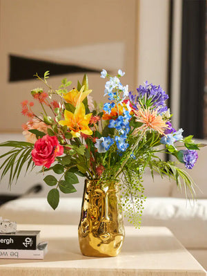 Bouquet de fleurs artificielles - Ophelia | 67 cm