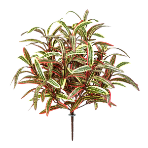 Künstliche Grünlilie - Berfin | 40 cm auf transparentem Hintergrund mit echt wirkenden Kunstblättern in natürlicher Anordnung. | aplanta Kunstpflanzen