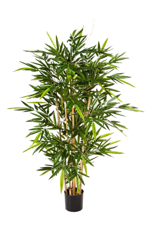 Plante artificielle de roseau deluxe 120cm - vert - résistant aux