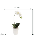 Orchidée artificielle - Linus | 40 cm