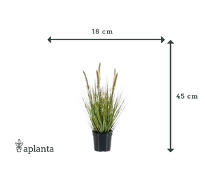 Herbe artificielle pour lampadaire - Paulin | 45 cm